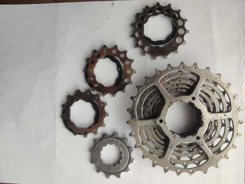 Кассета на 9 скоростей. HG SHIMANO CS HG 50-9 HYPERGLIDE JAPAN