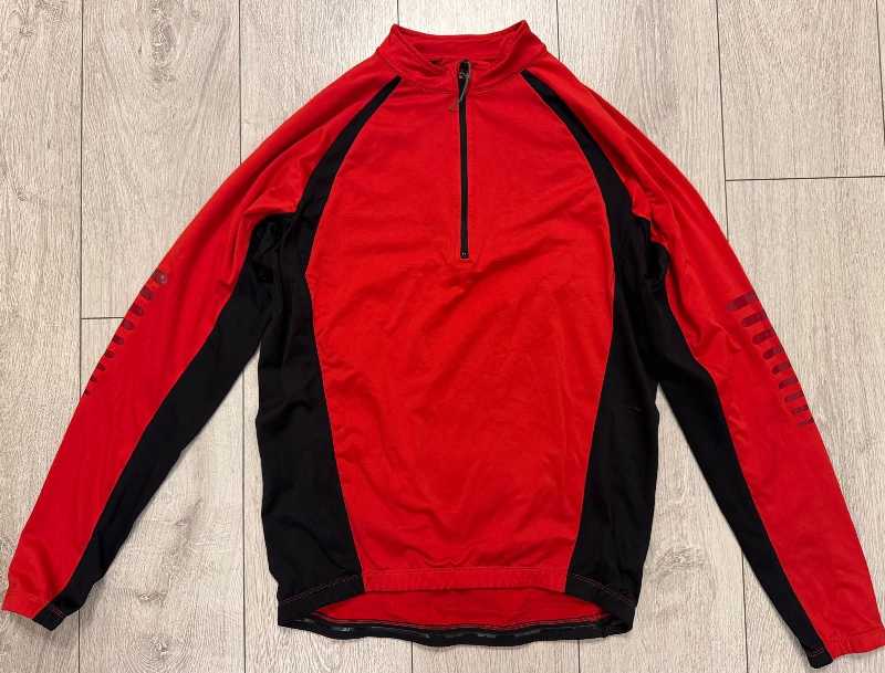 Велоджерси теплое и тонкое, с длинным рукавом, размеры L-XL
