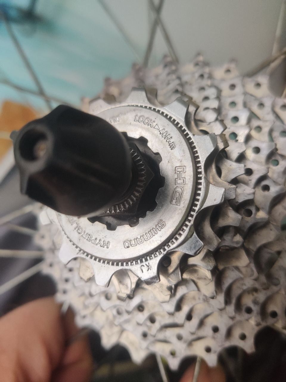 Кассета на 9 скоростей.. HG SHIMANO CS HG 50-9 HYPERGLIDE JAPAN Нормальное состояниеЦена 35 руб