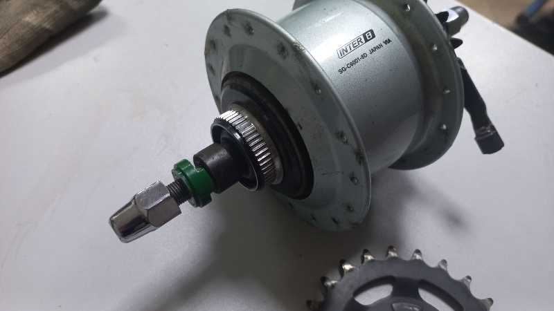 Планетарная втулка Shimano Nexus 8, 8 скоростей, под дисковый тормоз