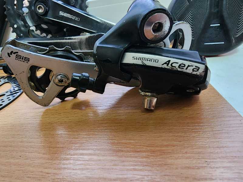 Велозапчасти Shimano и др. Б/у