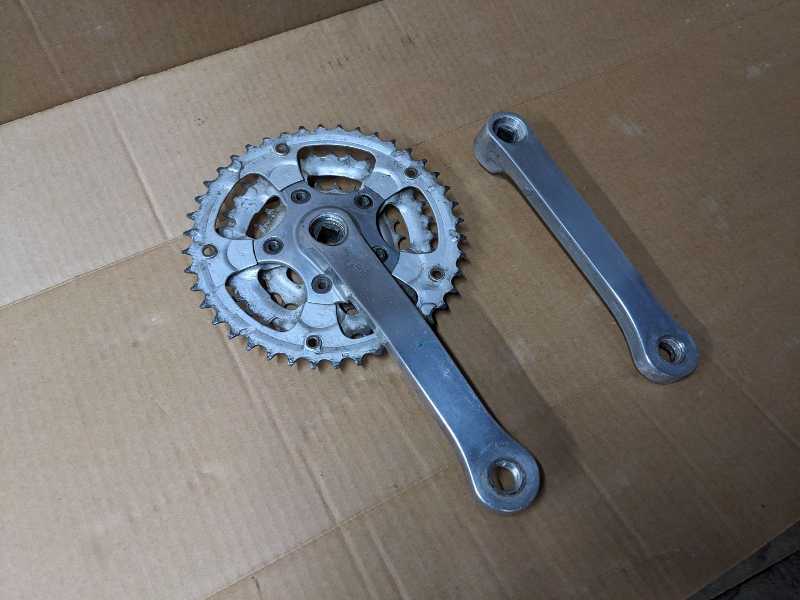 Шатуны shimano fc-mc16 japan 175mm