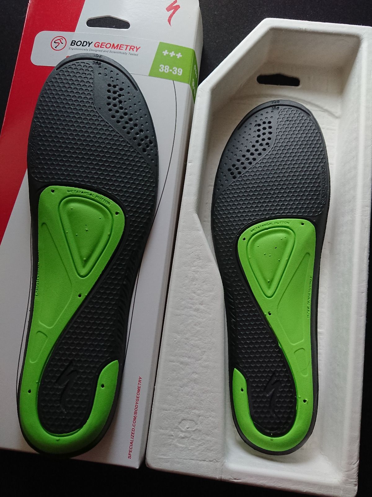 Стельки Specialized Body Geometry SL (Новые!)