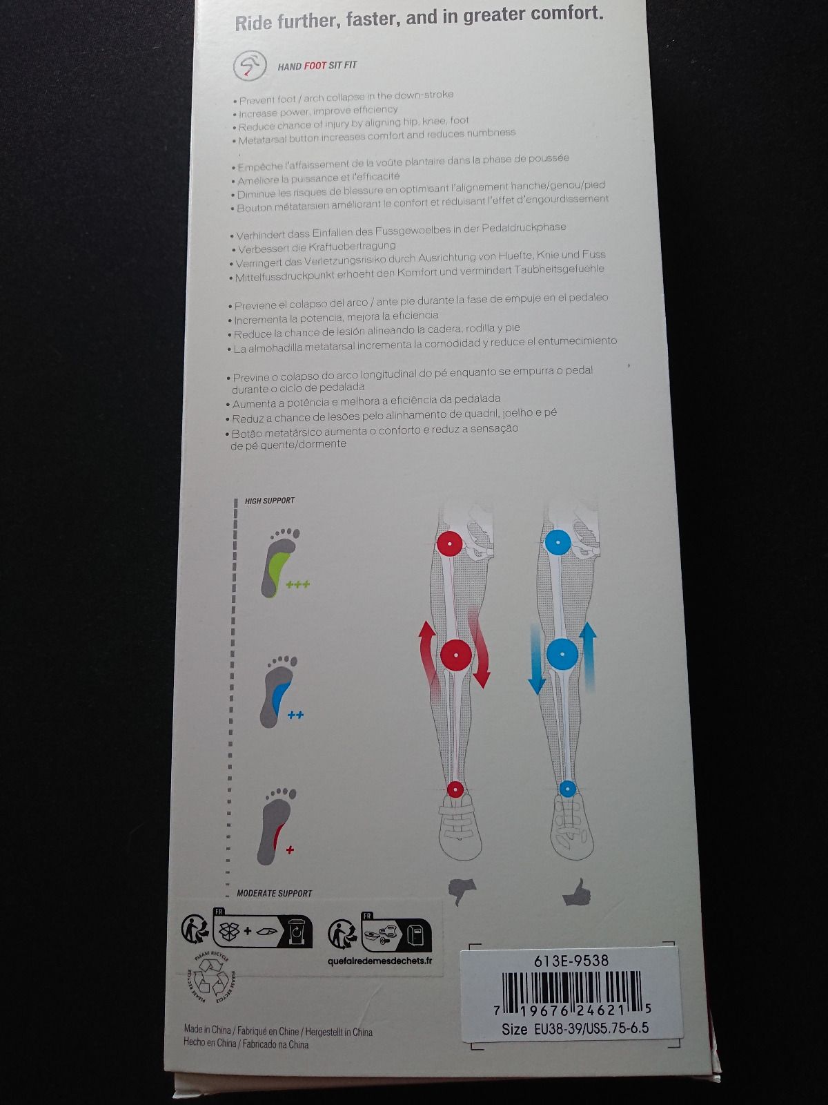 Стельки Specialized Body Geometry SL (Новые!)