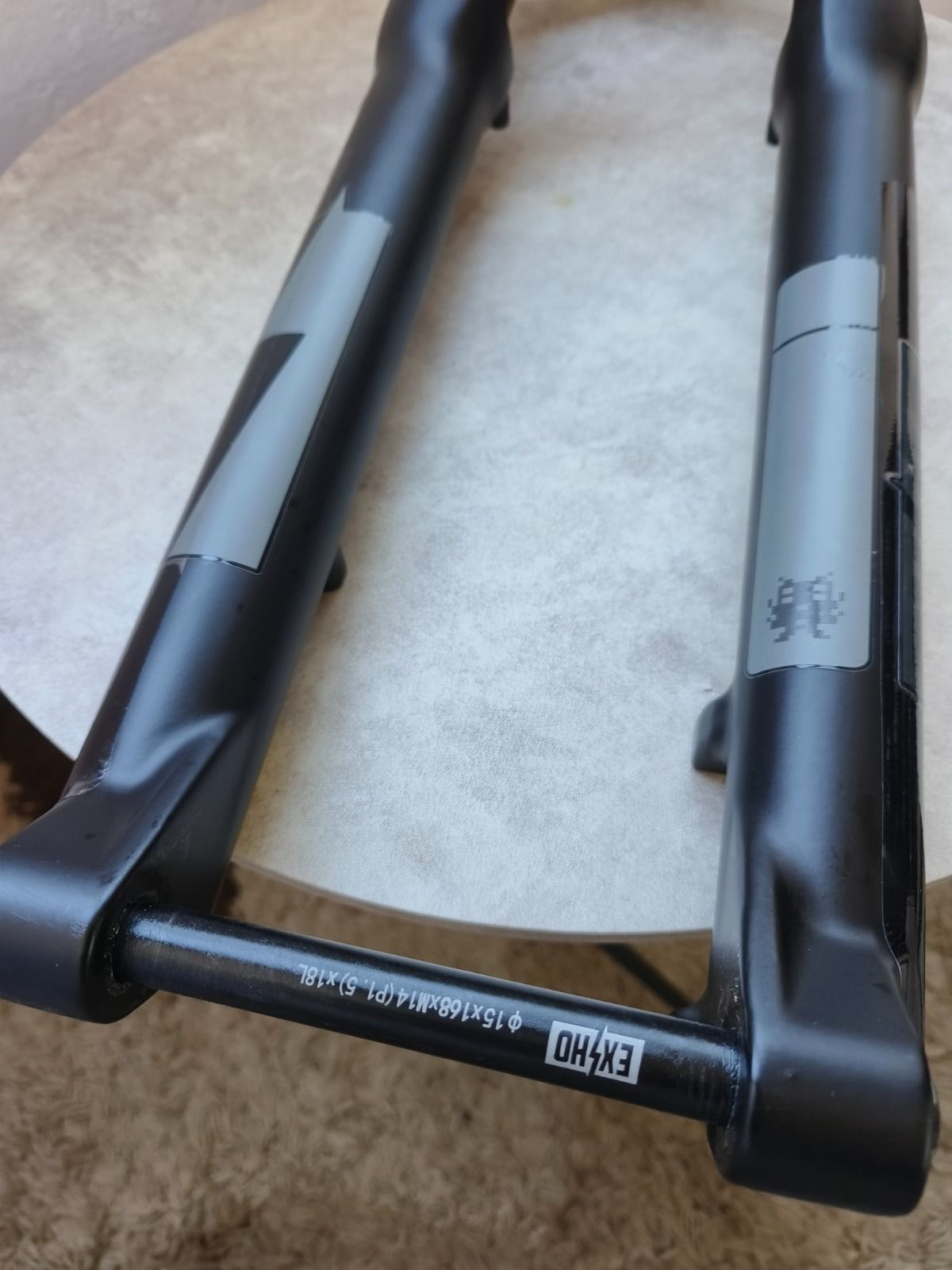 Вилка для велосипеда 34 ноги, boost, пружинно-масляная