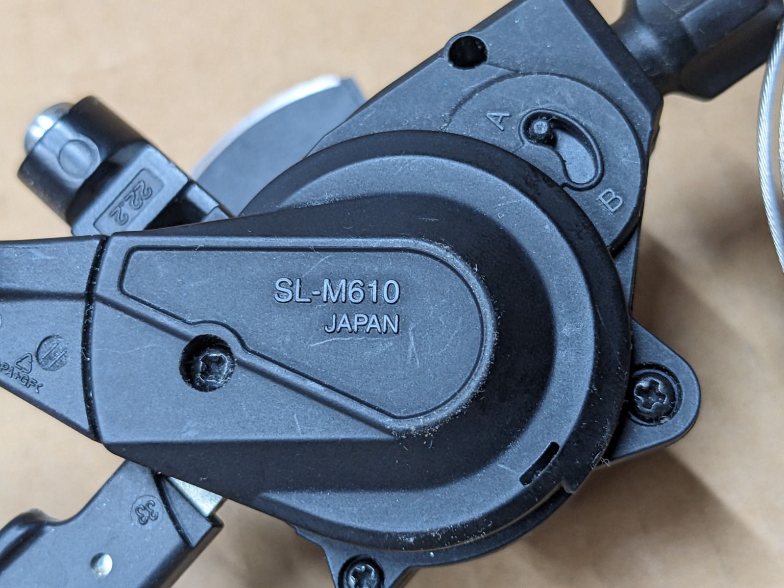 Манетка и переключатель deore новые