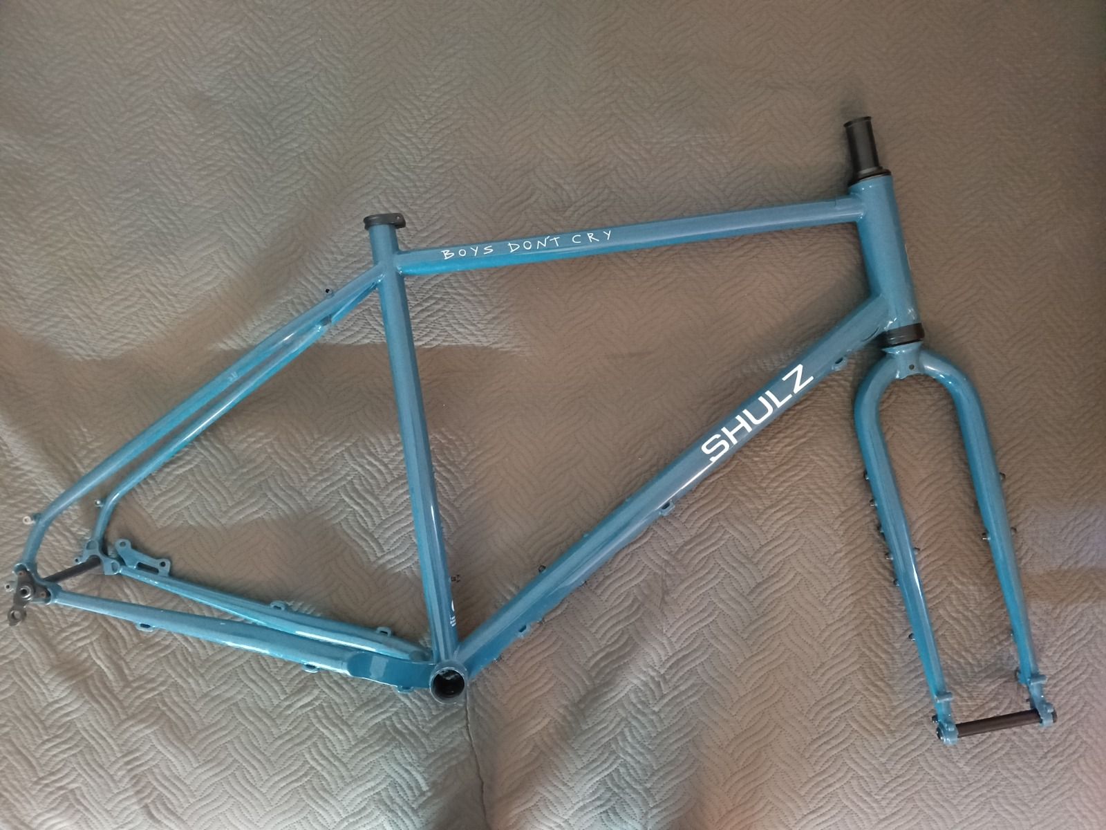 Shulz boy's don't cry