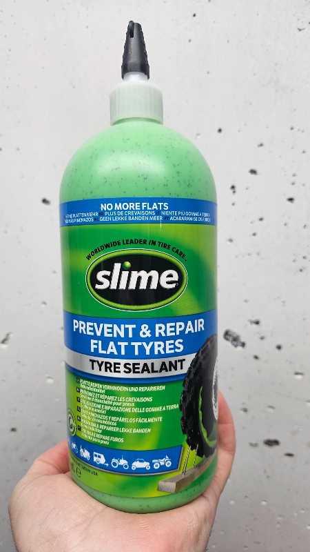 герметик для бескамерки Slime tyre sealant