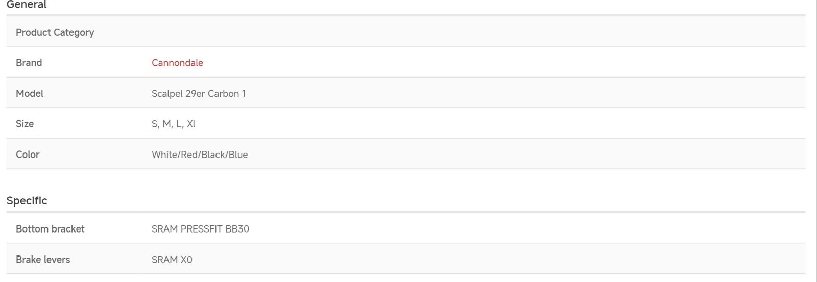 топовый гоночный двухподвес Cannondale Scalpel 29 Carbon 1, L размер