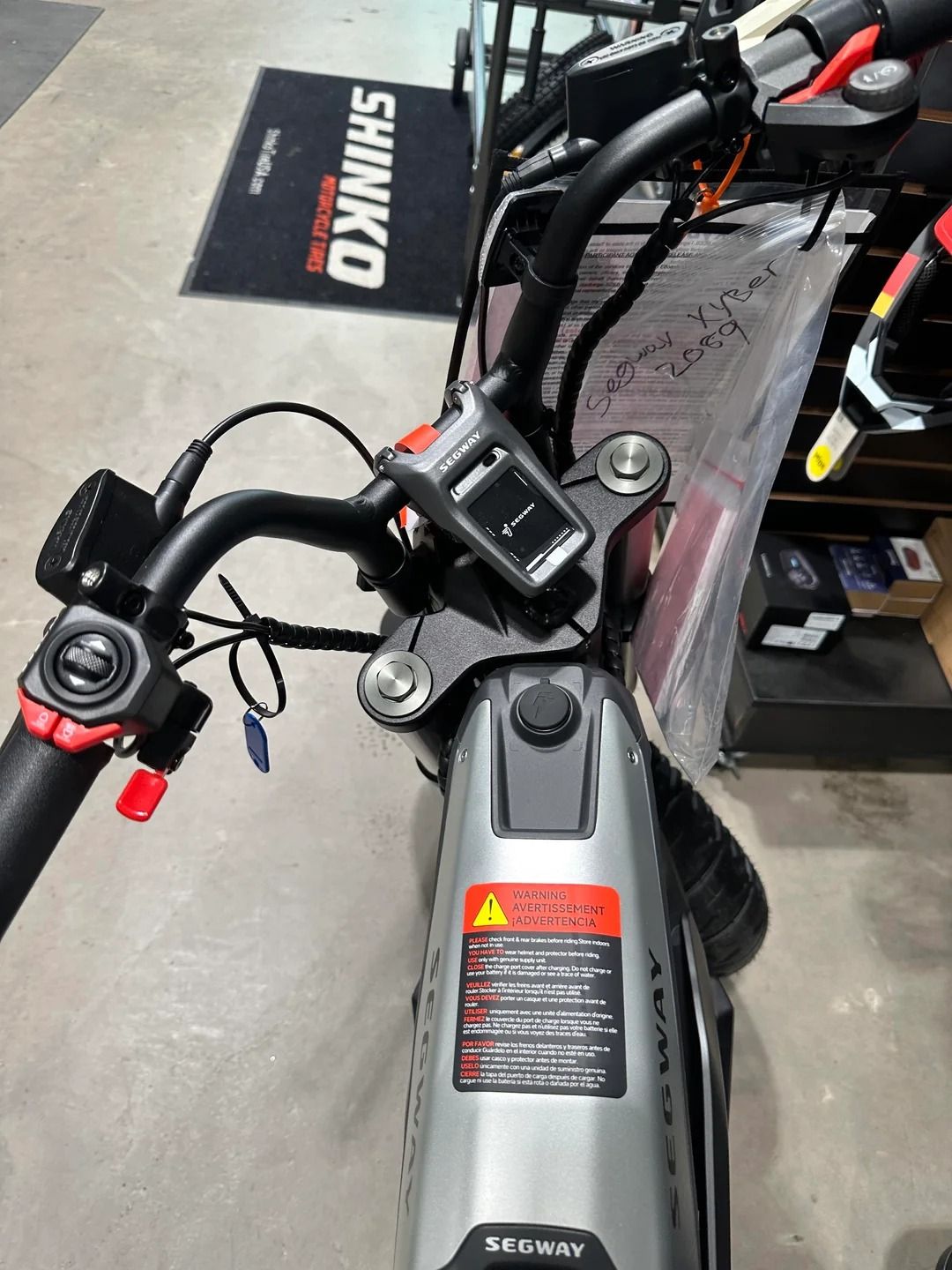 Segway Xyber 175Nm motor full suspension ebike