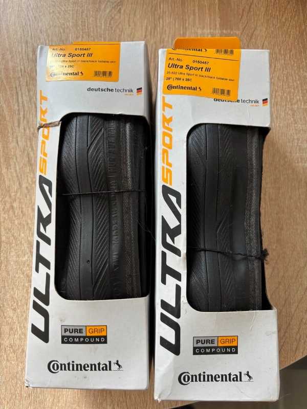 Шоссейные покрышки Continental Ultrasport III