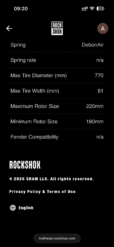 Rockshox yari 29”