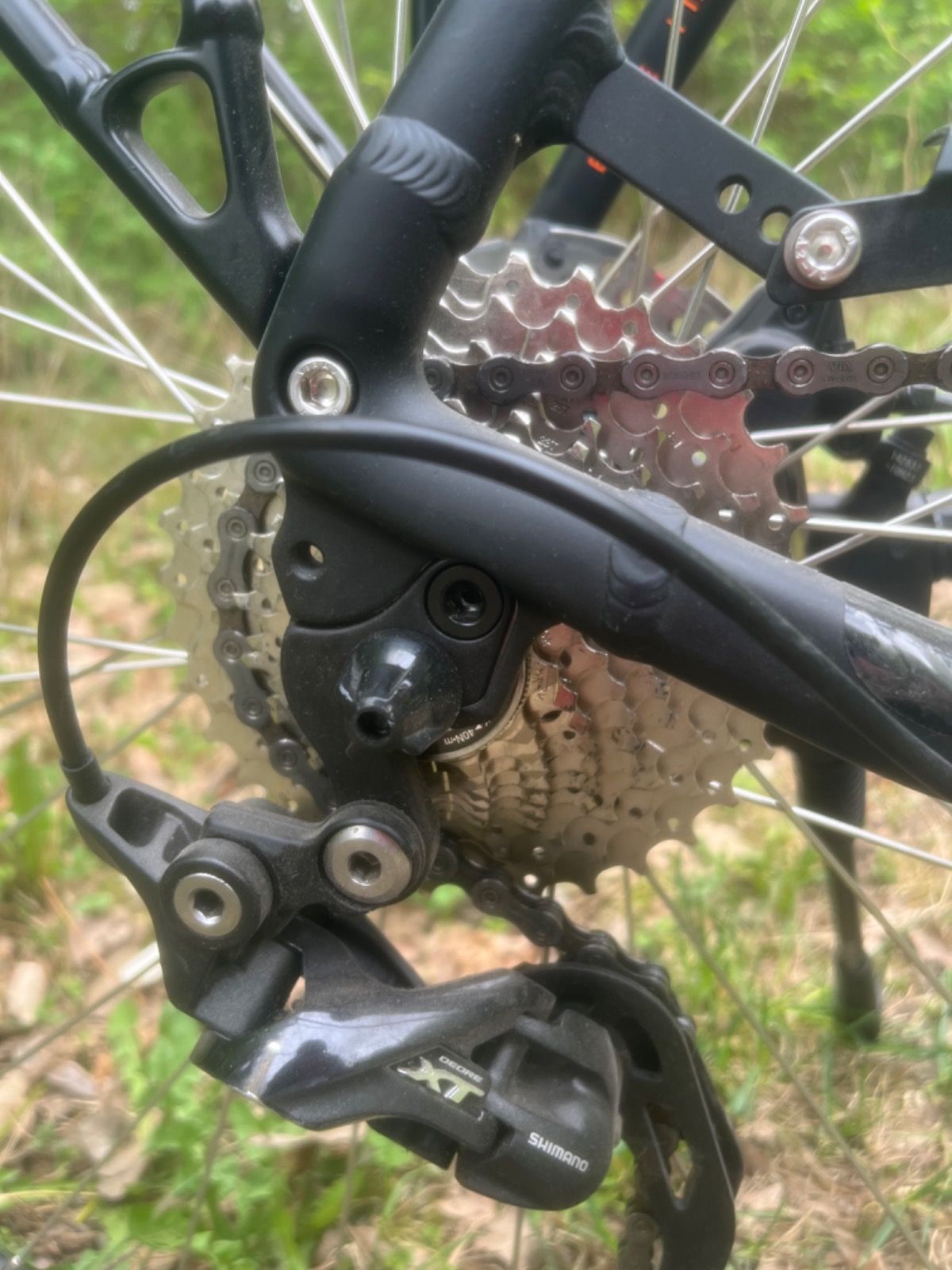 KTM на Deore XT гидравлика