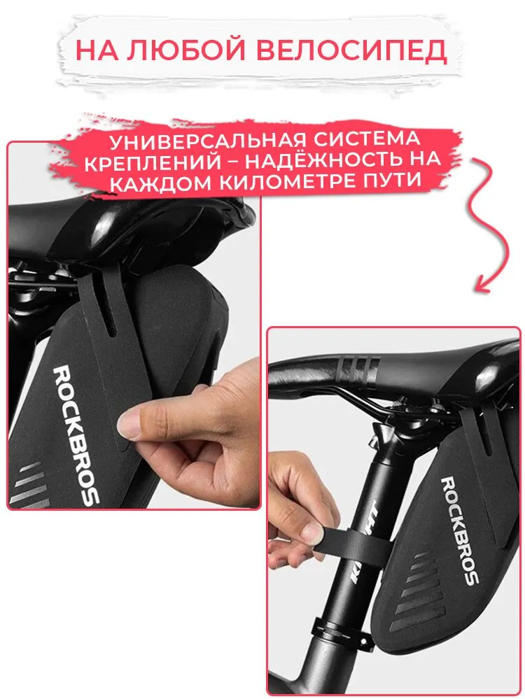 ROCKBROS сумка для велосипеда под седло/на раму