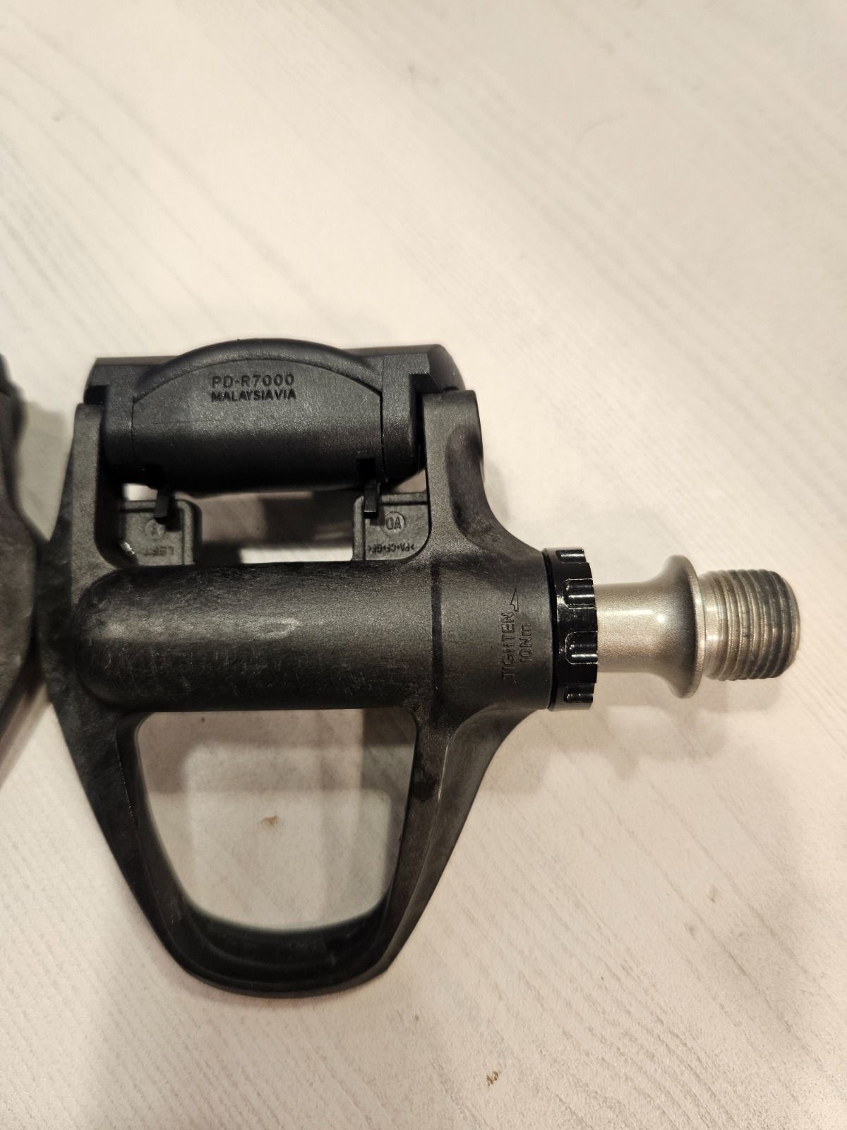 Контактные педали Shimano 105 PD-R7000, карбон, в идеале