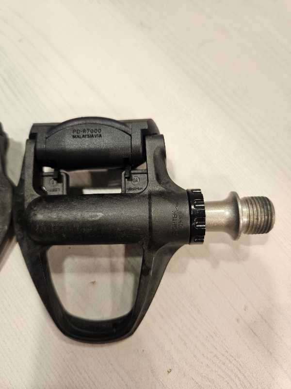 Контактные педали Shimano 105 PD-R7000, карбон, в идеале