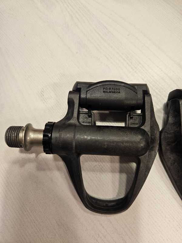 Контактные педали Shimano 105 PD-R7000, карбон, в идеале