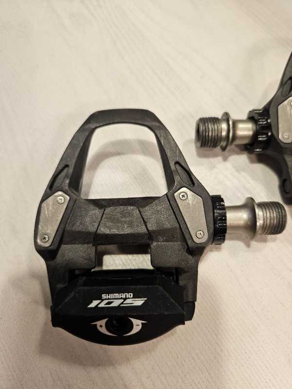 Контактные педали Shimano 105 PD-R7000, карбон, в идеале