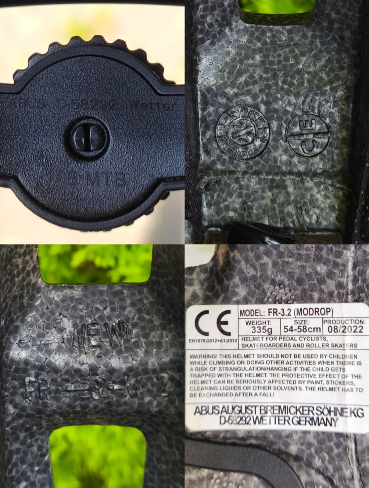 Шлем ABUS MoDrop (midnight blue, синий) 54-58см