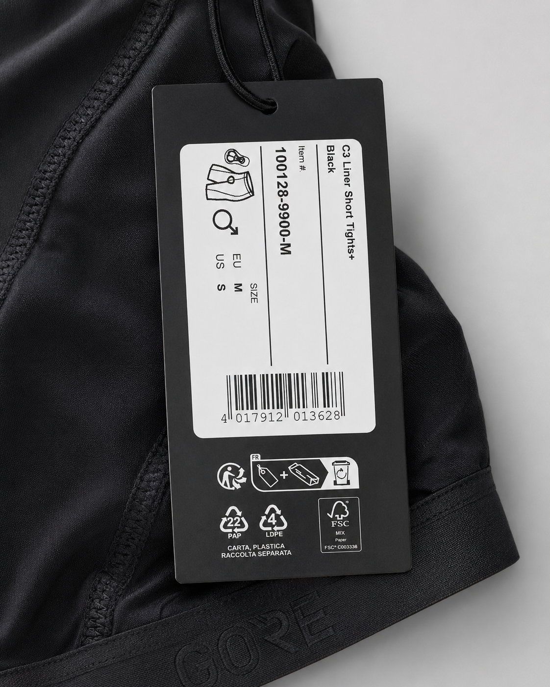 Велотрусы GOREWEAR C3 Liner с памперсом