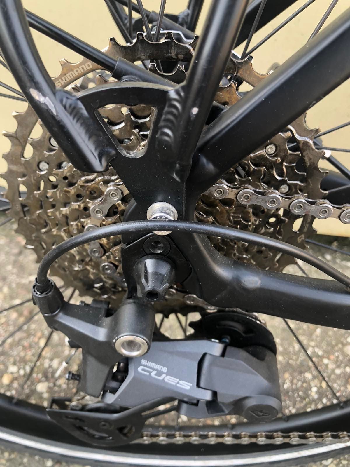 Rose на воздушной вилке Rock shox paragon,гидравлике