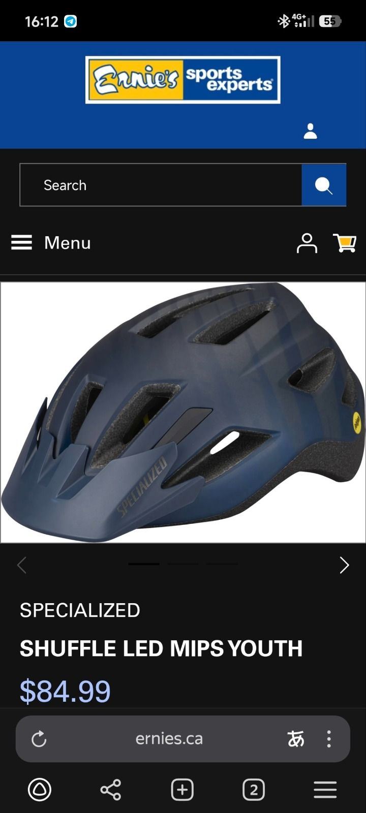 Шлем Specialized MIPS 52-57cm