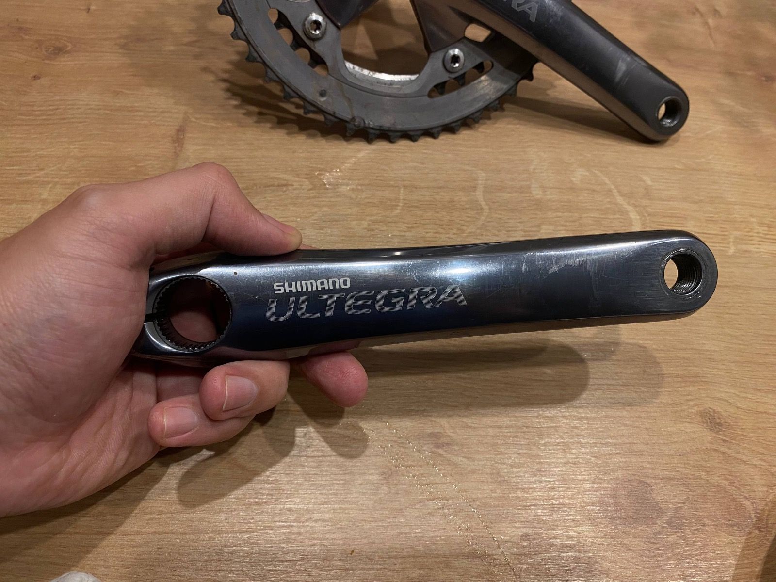 Система шатуны Shimano 6600 Ice Grey