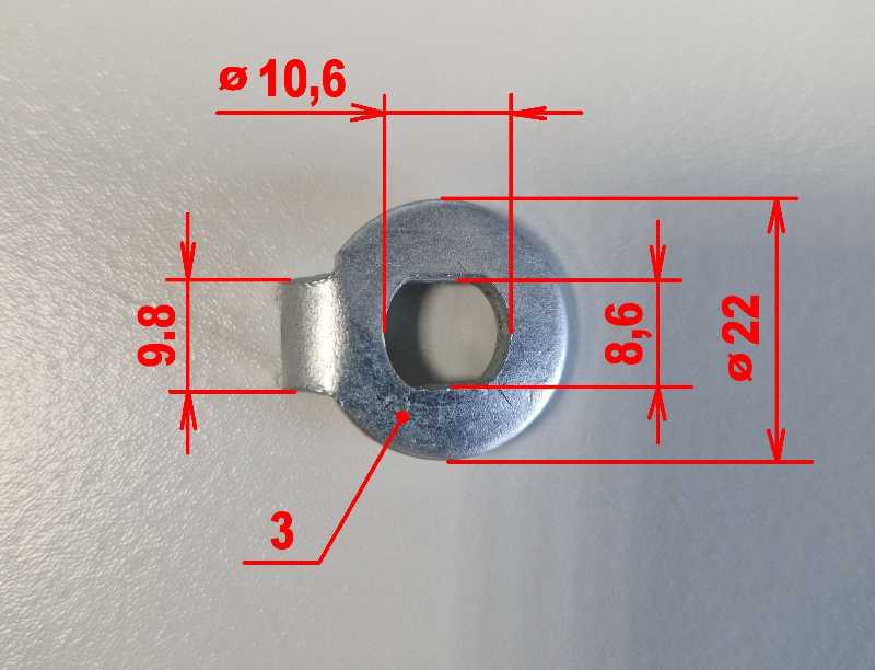 Шайбы M10.5 для планетарных втулок Sachs/SRAM