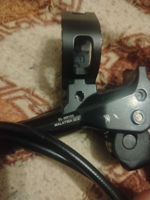 Тормоз задний shimano deore