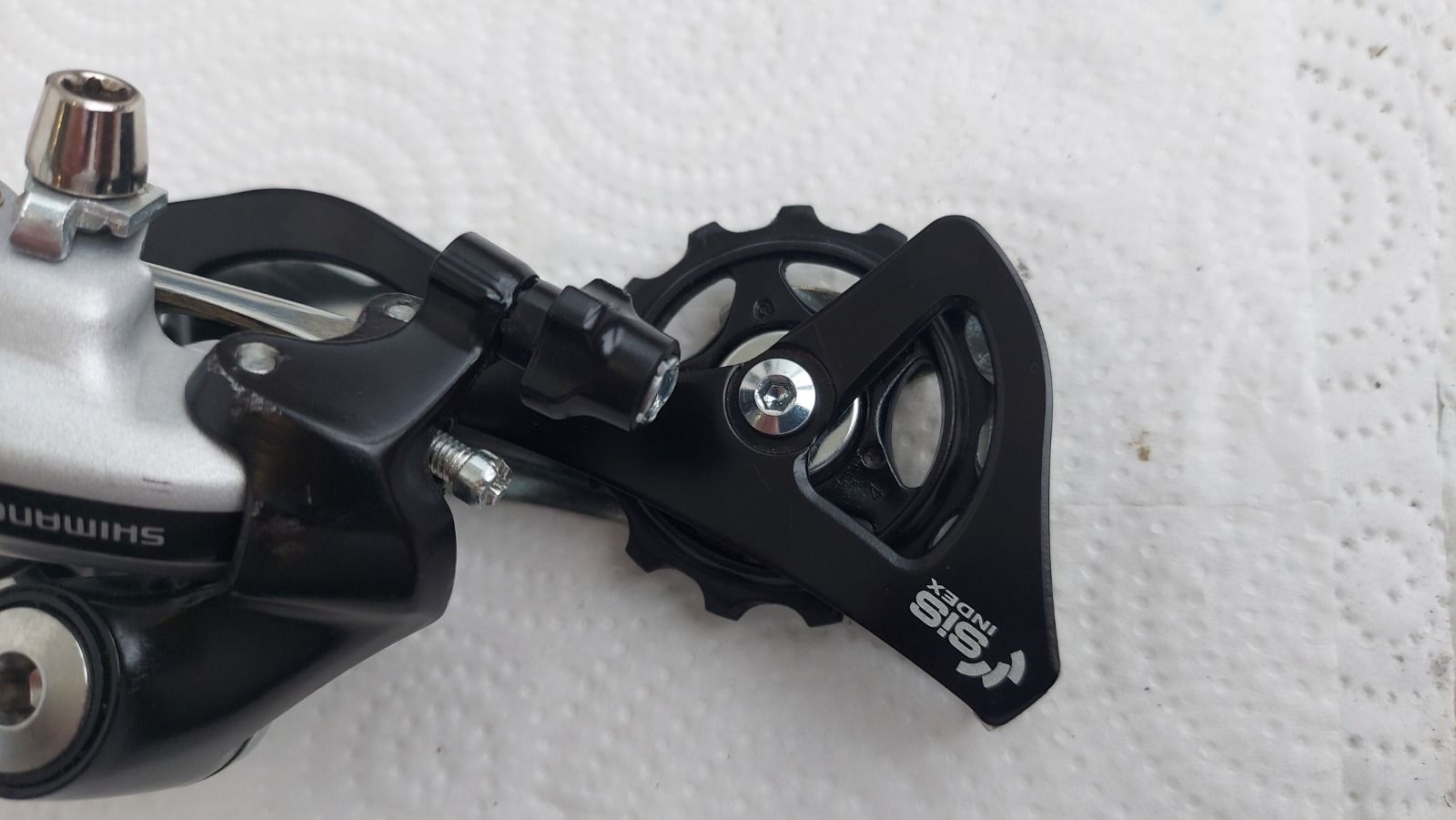 Переключатель задний Shimano RD-M360, 6/7/8ск.