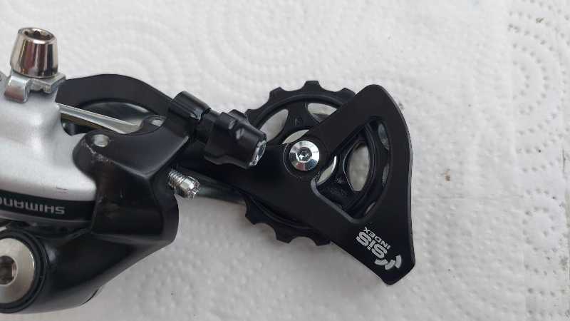 Переключатель задний Shimano RD-M360, 6/7/8ск.