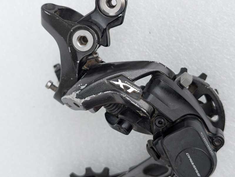 11ск задний переклюк Shimano XT GS + новая манетка SLX