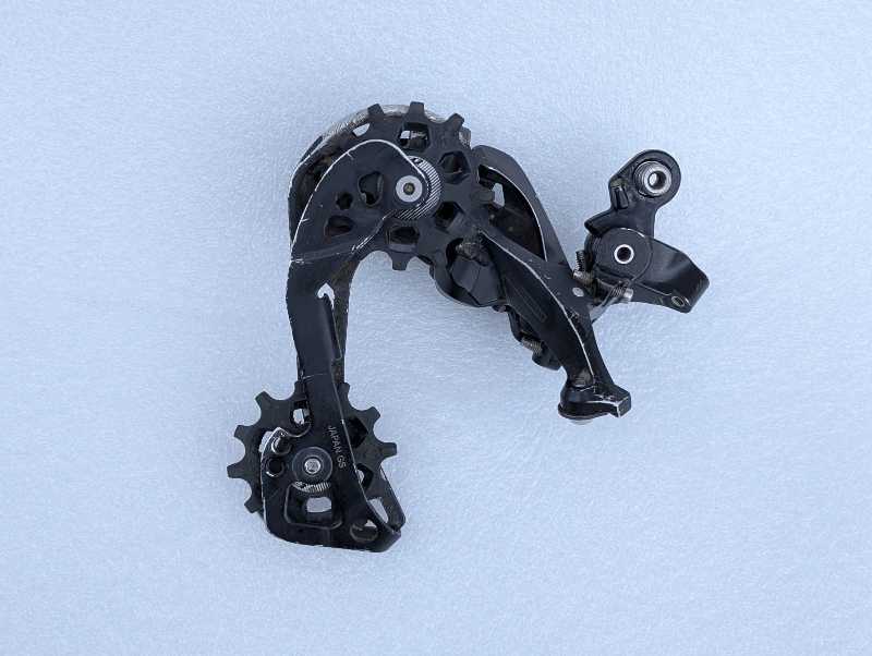 11ск задний переклюк Shimano XT GS + новая манетка SLX