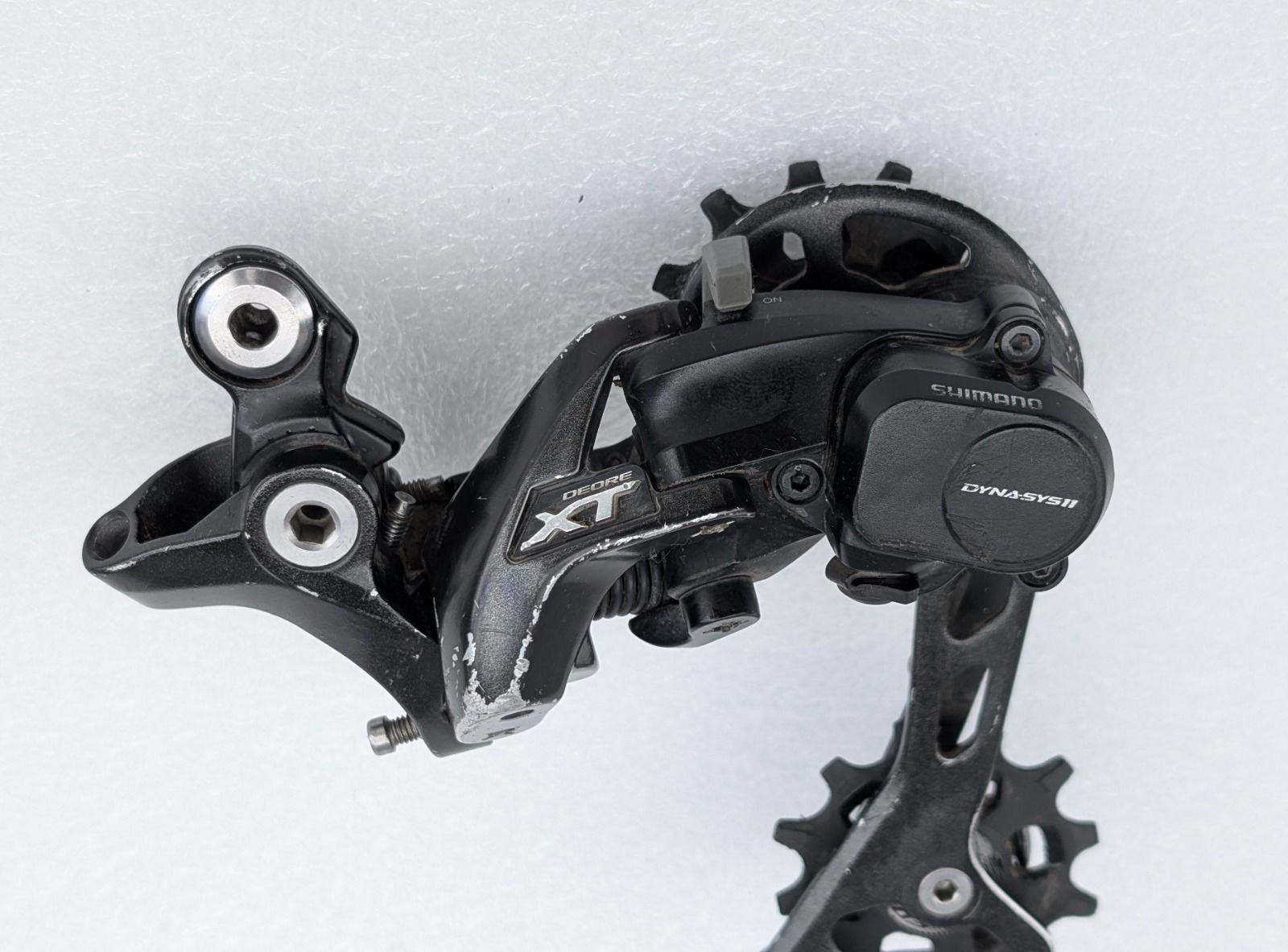 11ск задний переклюк Shimano XT GS + новая манетка SLX