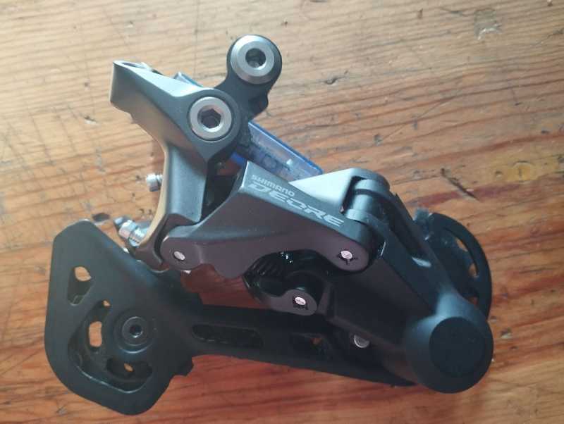Задний переключатель Shimano XT-780-781. Deore 4120 новый