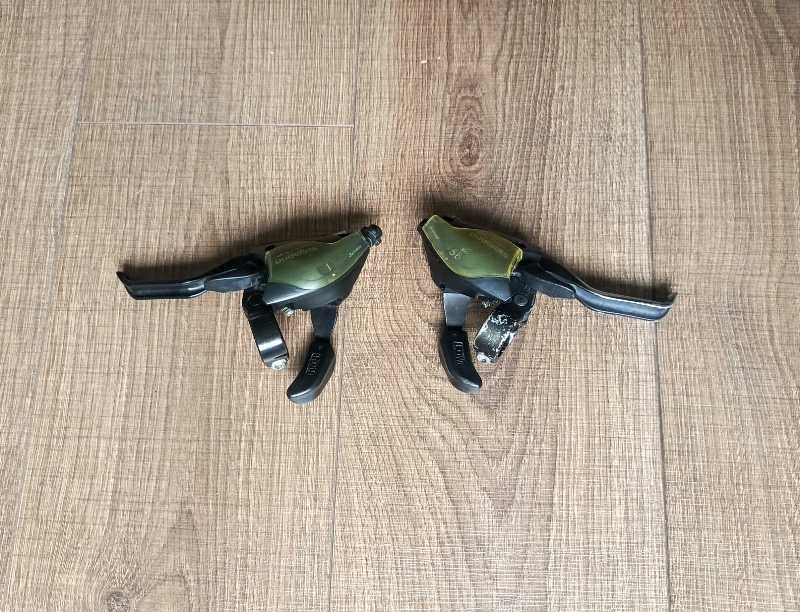 Манетки комбо 3x8 ск. Shimano ST-EF51 (оригинал)