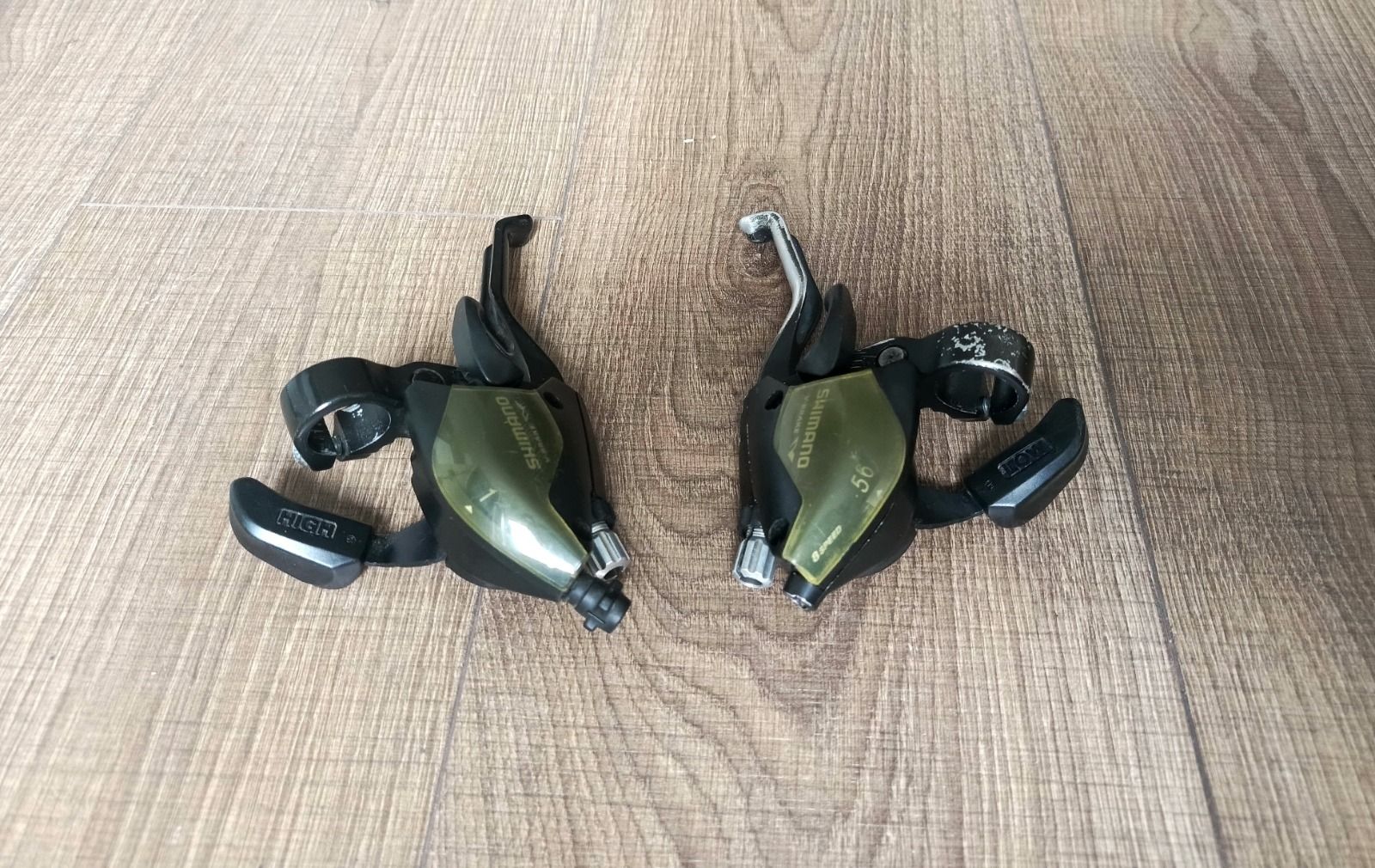 Манетки комбо 3x8 ск. Shimano ST-EF51 (оригинал)