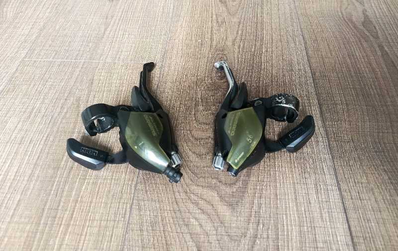 Манетки комбо 3x8 ск. Shimano ST-EF51 (оригинал)