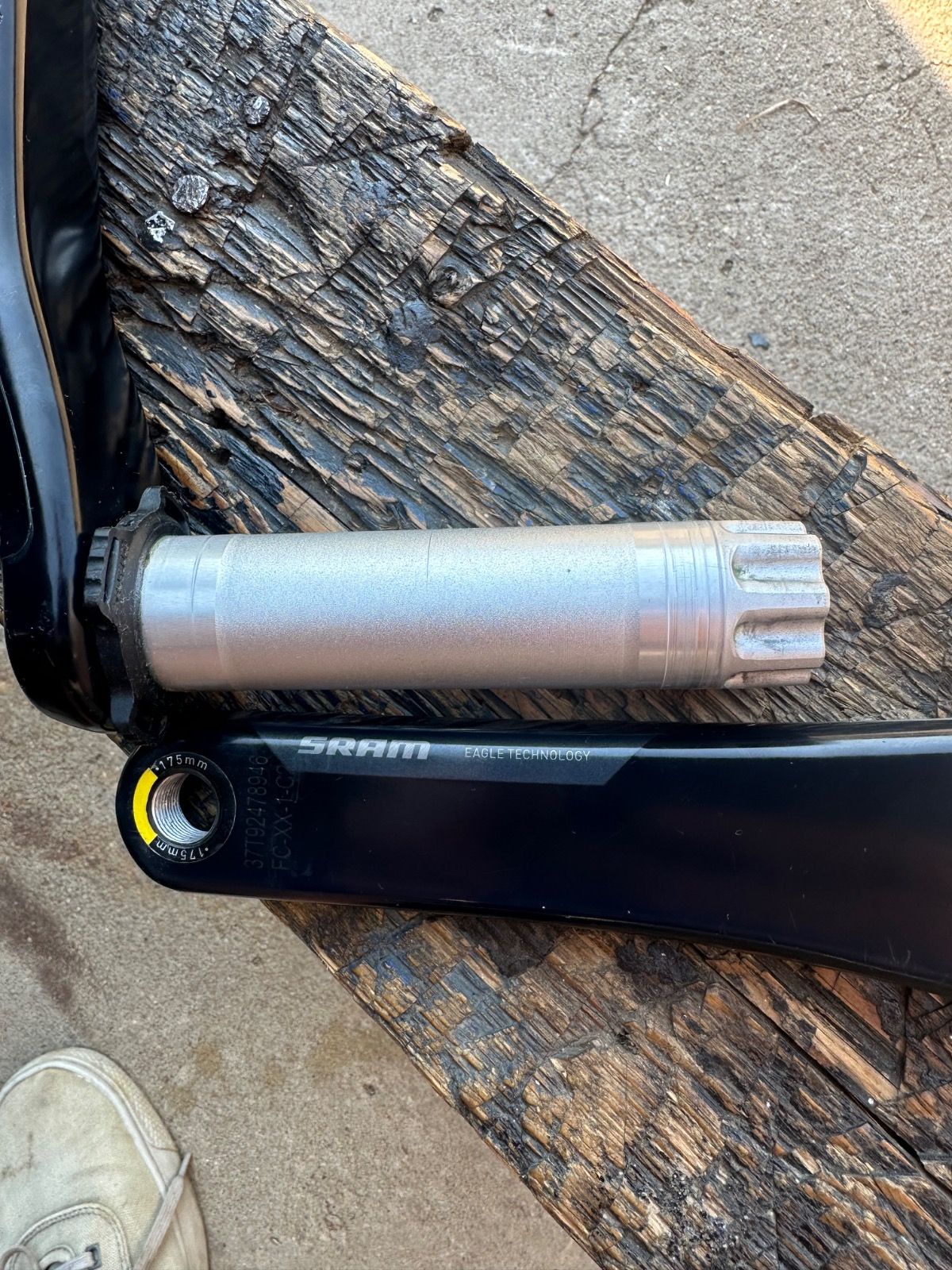 SRAM  xx1 шатуны (дефект )