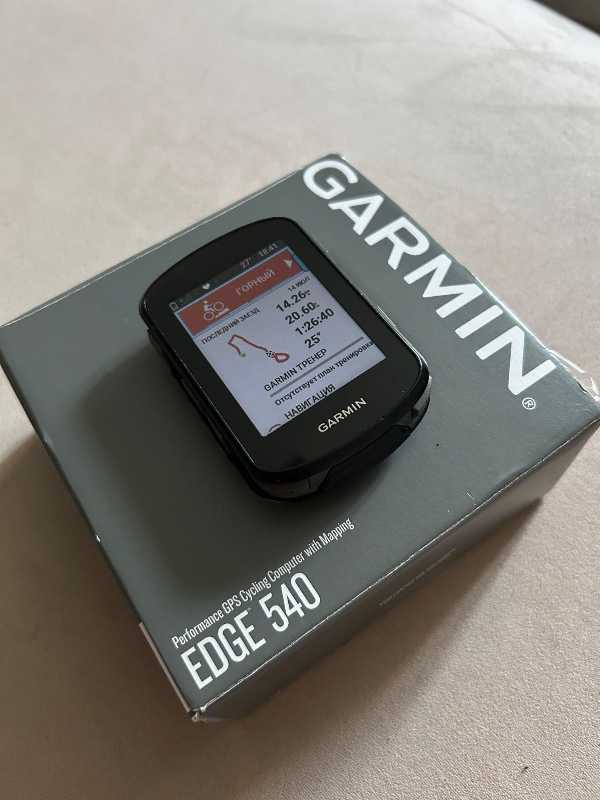 Garmin edge 540