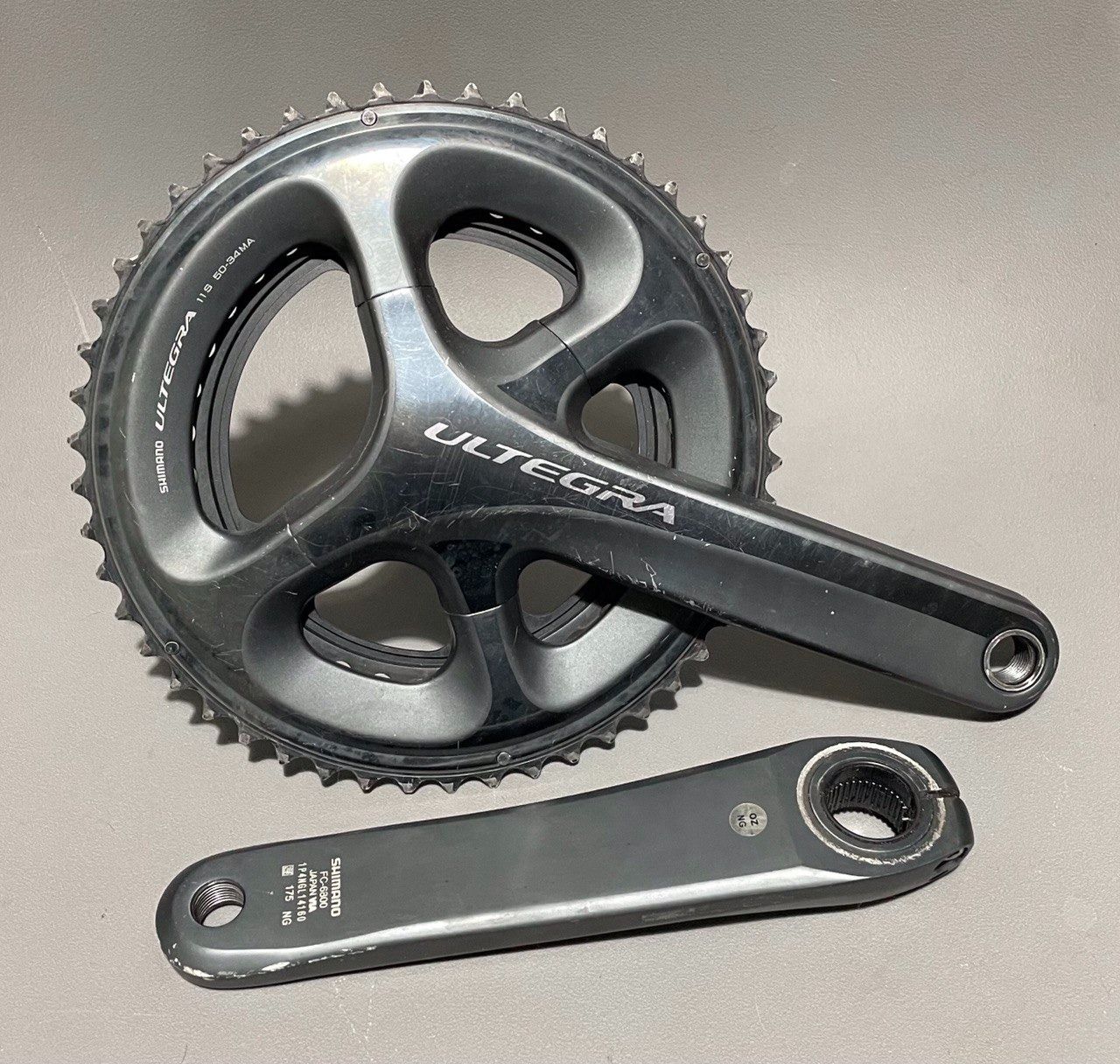 Шатуны Shimano Ultegra 6800 50/36