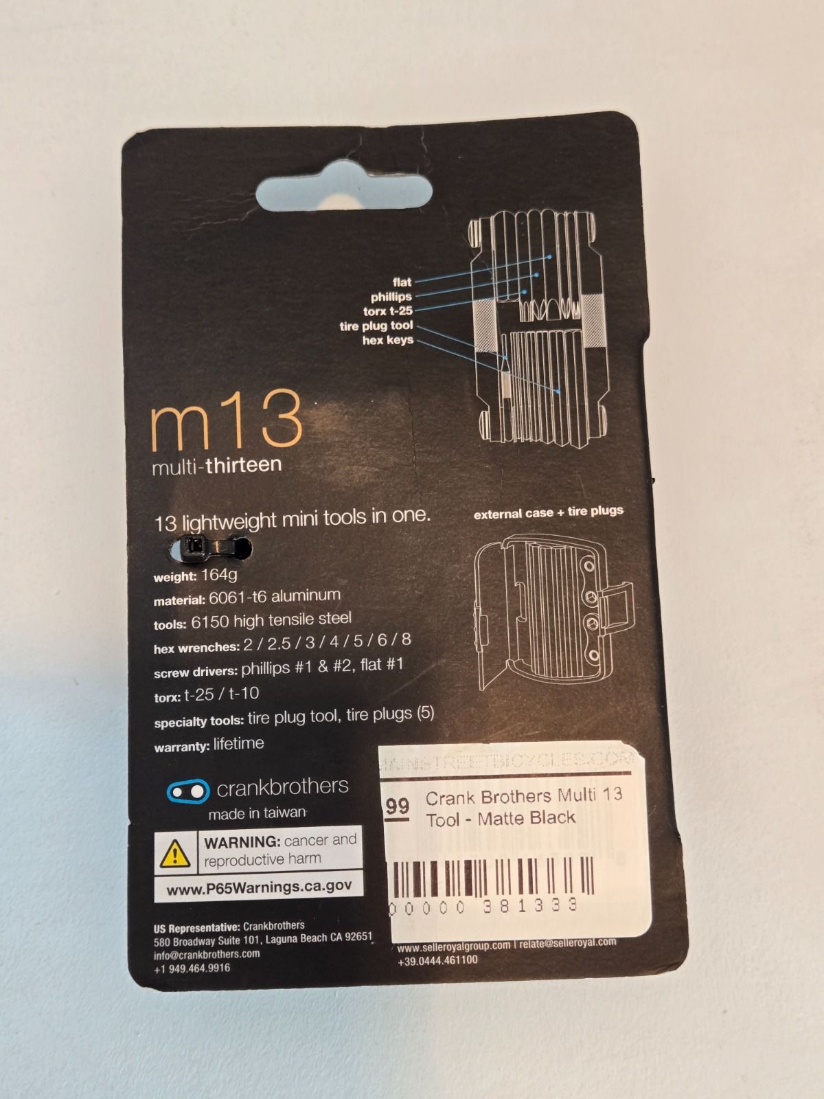 Мультитул Crankbrothers M13
