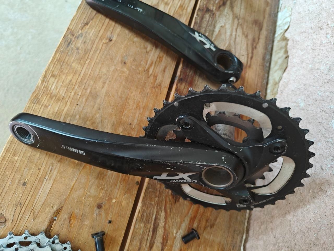 трансмиссия shimano xt