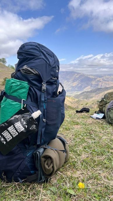 Рюкзак Deuter Aircontact pro 70+15 midnight-navy