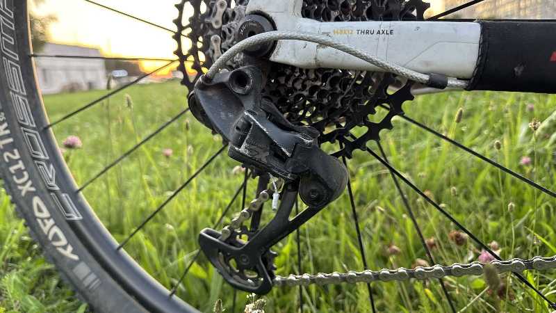 Карбоновый двухподвес Rockrider XC900S ТОРГ