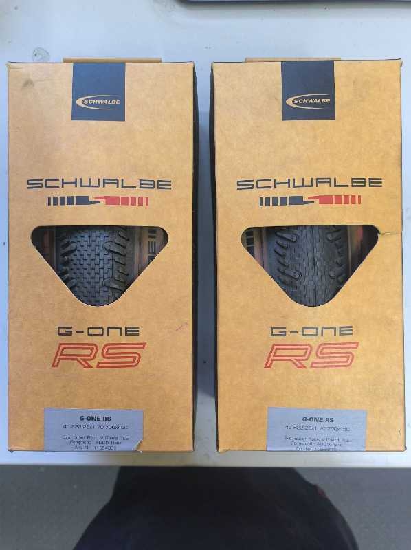 Покрышки Schwalbe G-one RS