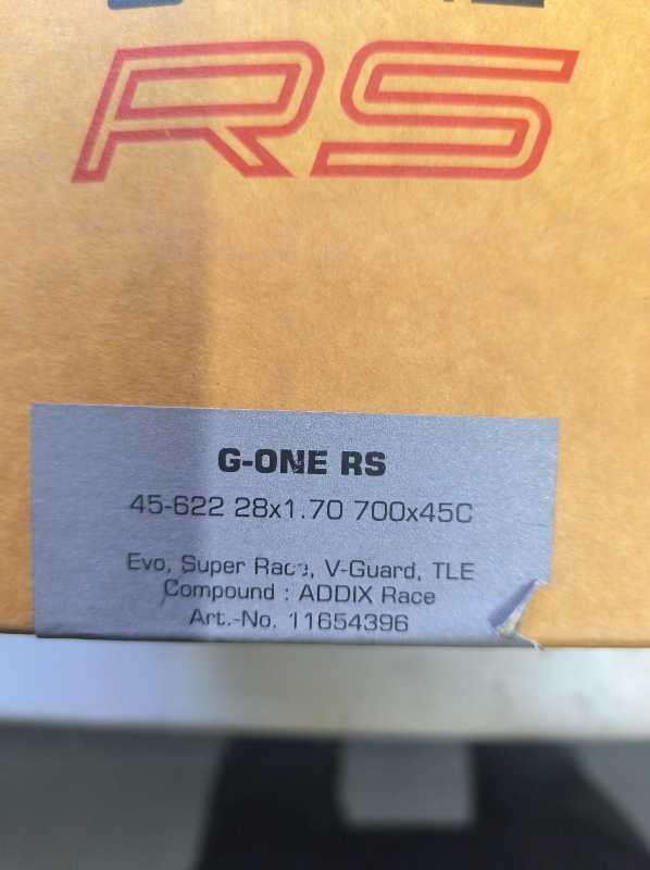 Покрышки Schwalbe G-one RS