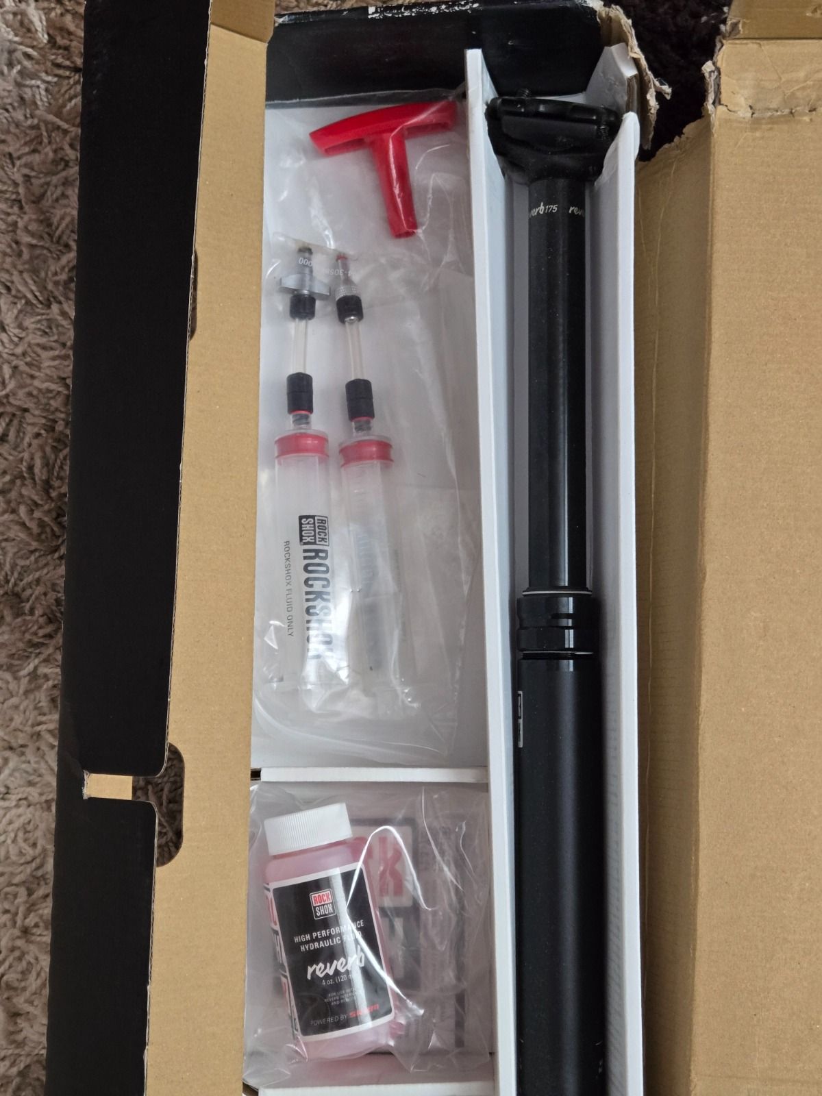 Новый дроппер Rockshox Reverb Stealth C1 34.9 175мм