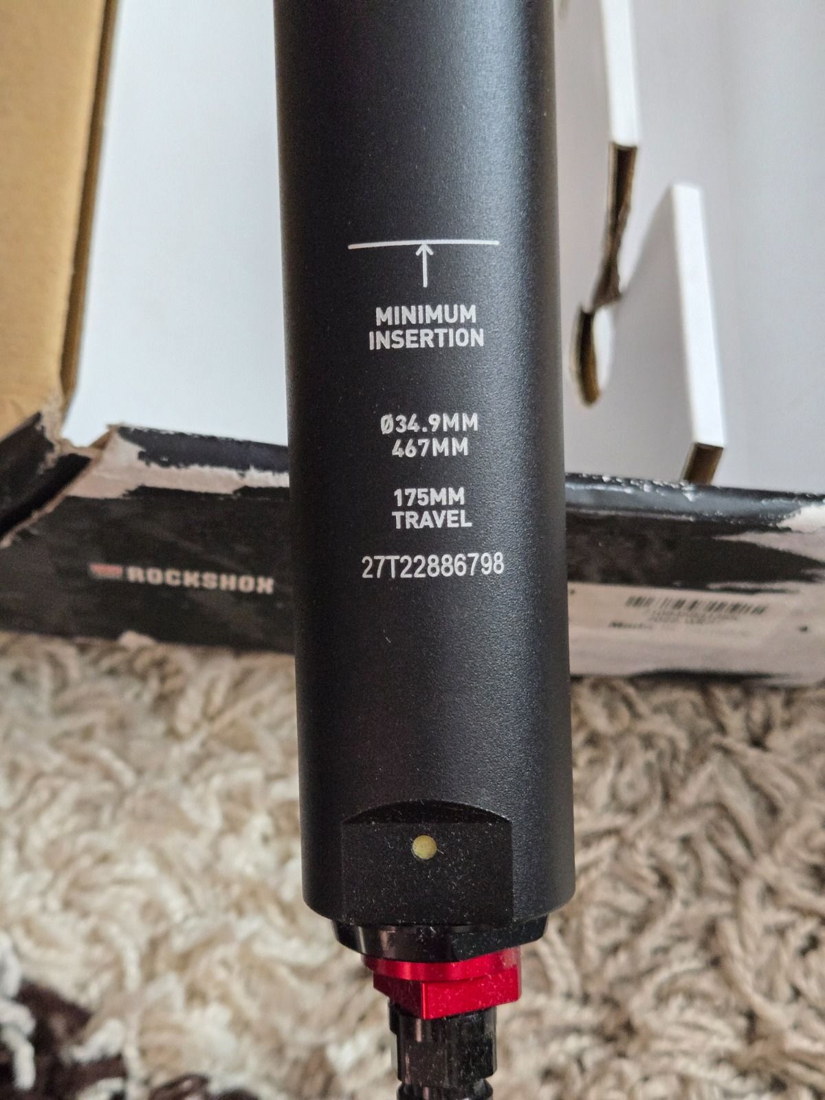Новый дроппер Rockshox Reverb Stealth C1 34.9 175мм