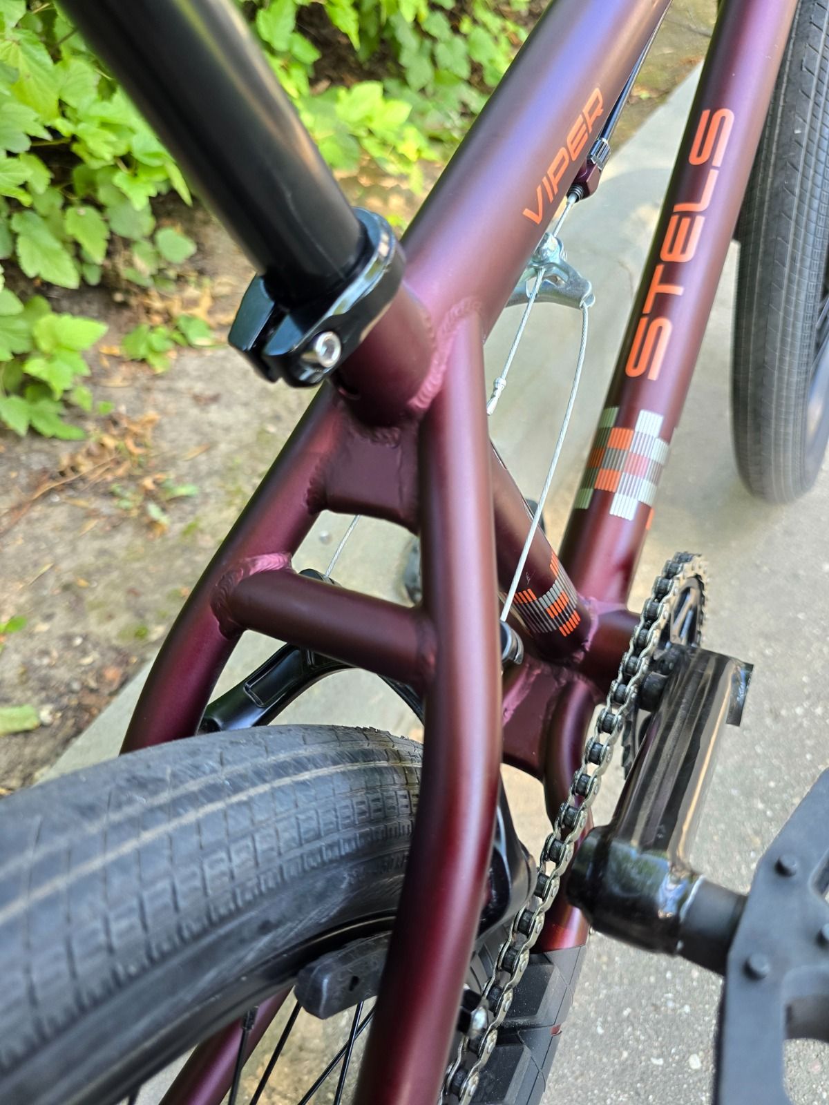 BMX Stels Viper 20 v010 фул хром.